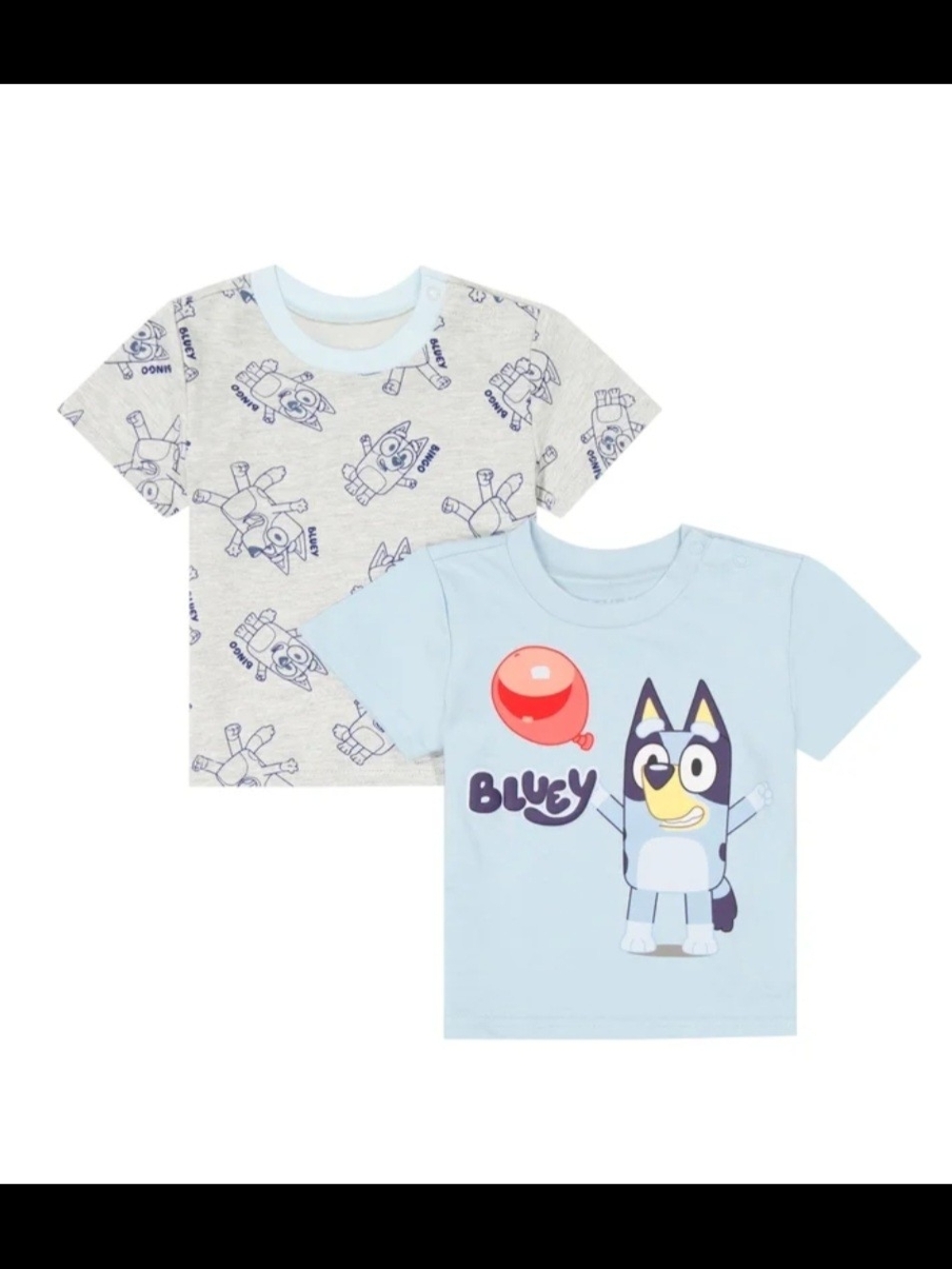 Bluey Printed Short-Sleeve Tee Set